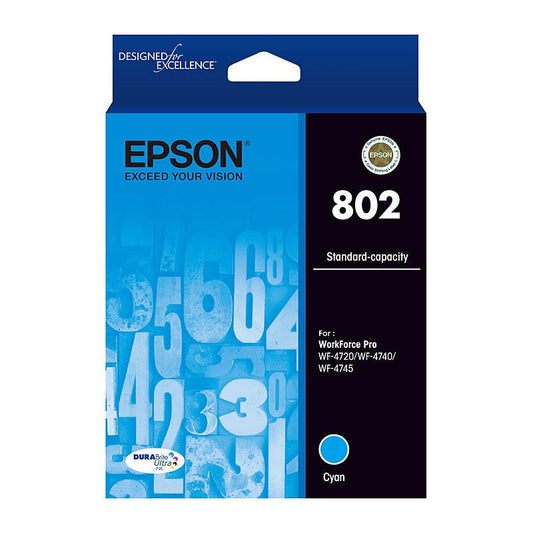 Epson 802 Cyan Ink Cart - Cartridge West