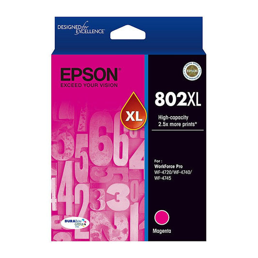 Epson 802XL Magenta Ink Cart - Cartridge West