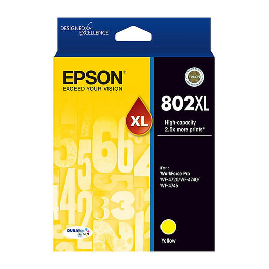 Epson 802XL Yellow Ink Cart - Cartridge West