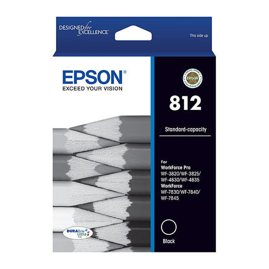 Epson 812 Black Ink Cart - Cartridge West