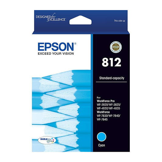 Epson 812 Cyan Ink Cart - Cartridge West