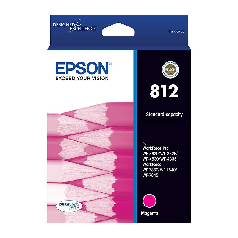 Epson 812 Magenta Ink Cart - Cartridge West