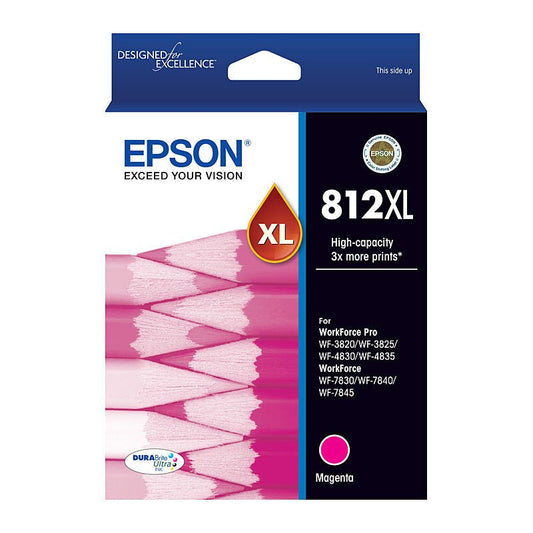 Epson 812XL Magenta Ink Cart - Cartridge West