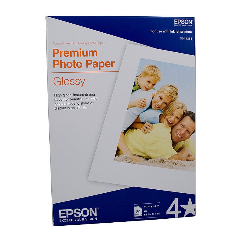Epson S041288 Glossy Paper A3 - Cartridge West