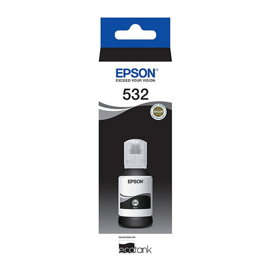 Epson T532 Blk EcoTank Bottle - Cartridge West