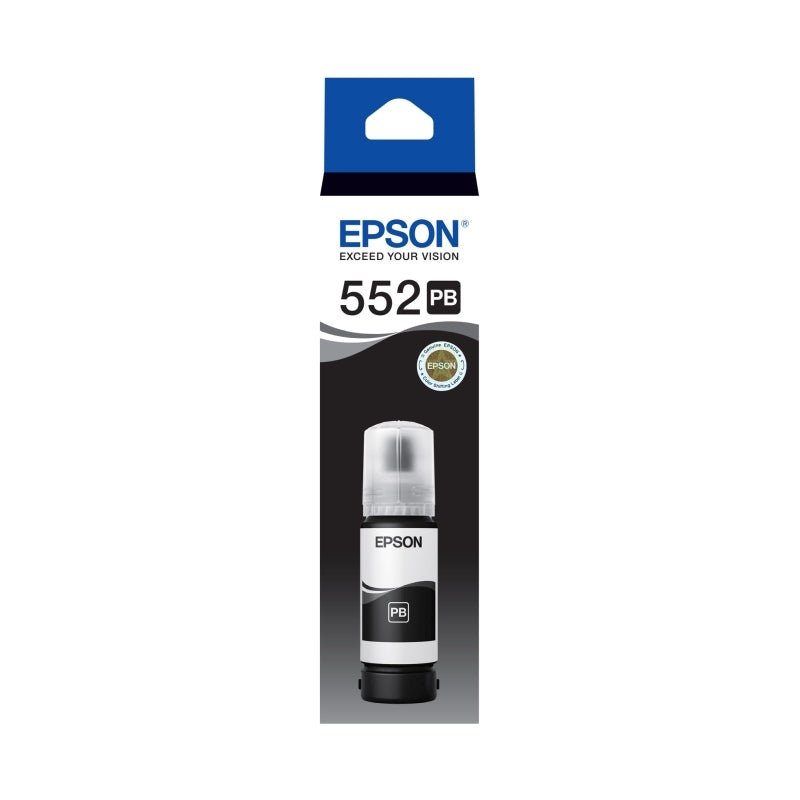 Epson T552 Ph Blk Eco Tank - Cartridge West