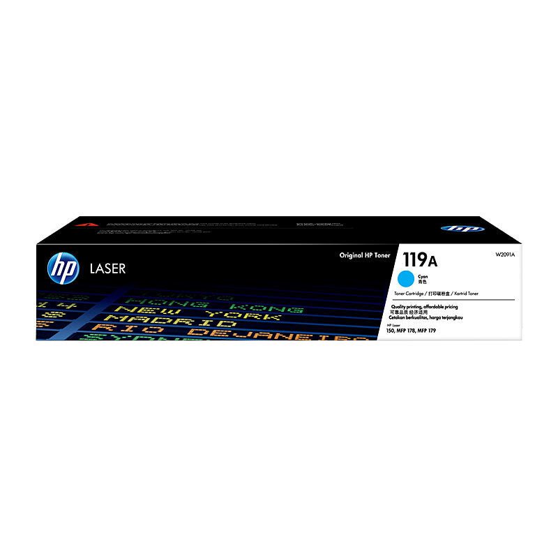 HP 119A Cyan Toner W2091A - Cartridge West