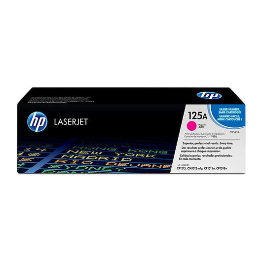 HP 125A Magenta Toner Cartridge CB543A - Color LaserJet Toner - Cartridge West