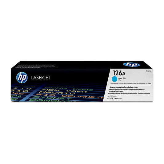 HP 126A Cyan Toner CE311A - Cartridge West