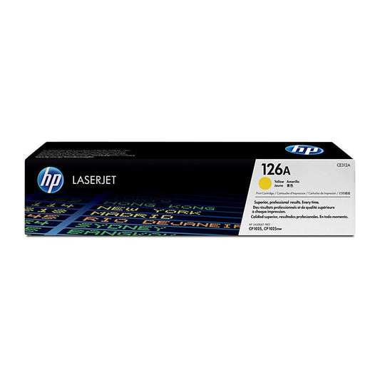 HP 126A Yellow Toner CE312A - Cartridge West