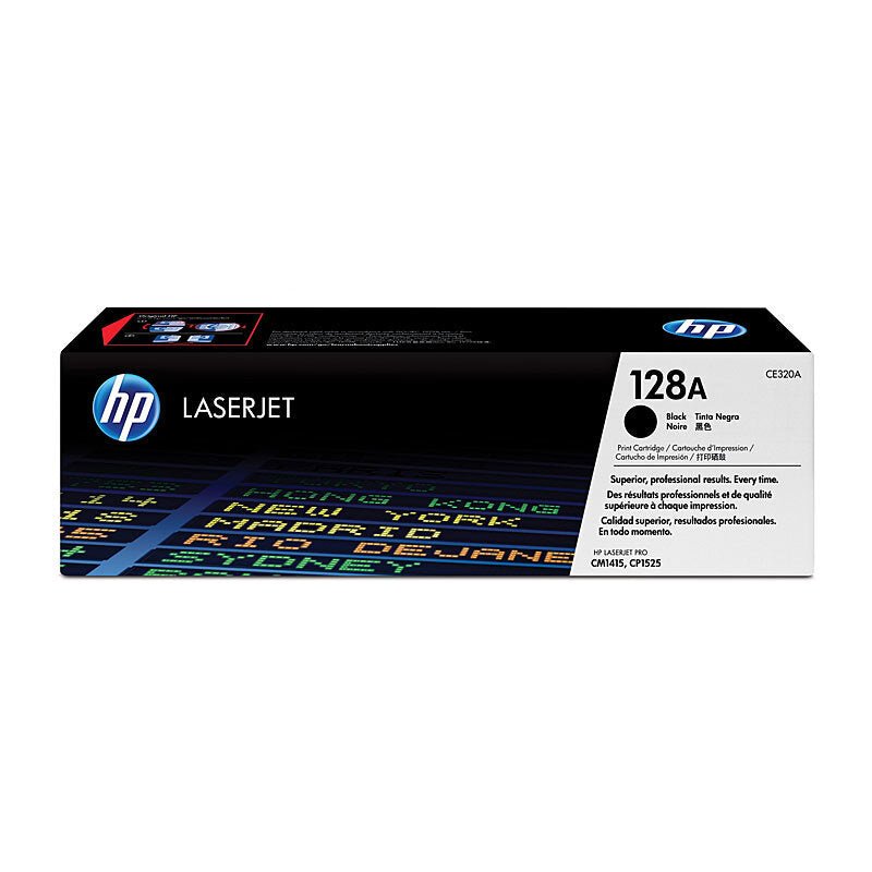 HP 128A Black Toner CE320A - Cartridge West