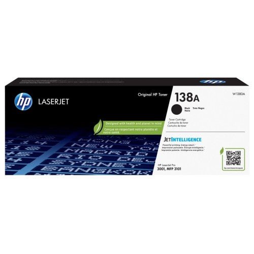 HP 138A Black Toner W1380A - Cartridge West