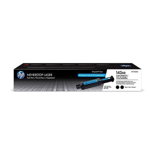 HP 143AD Twin Pack W1143AD - Cartridge West