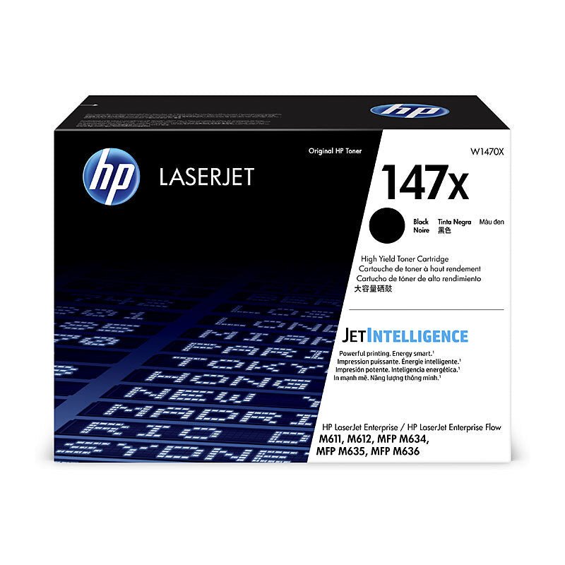 HP 147X Black Toner W1470X - Cartridge West