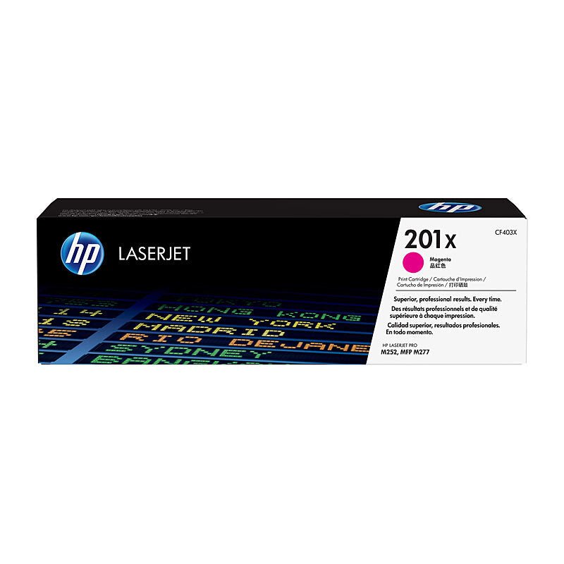 HP 201X Magenta Toner CF403X - Cartridge West