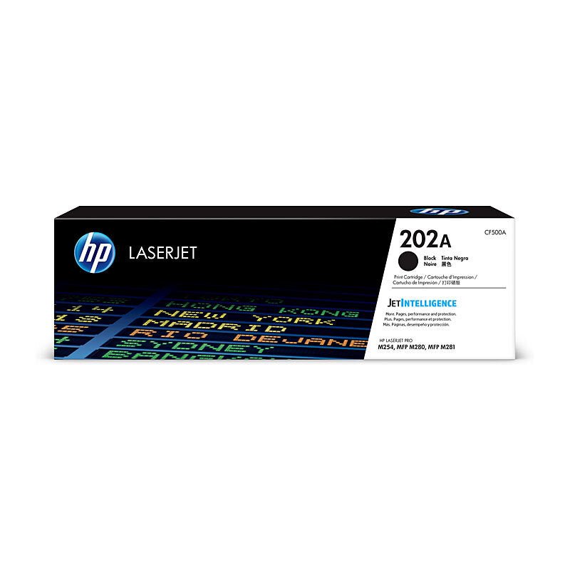 HP 202A Black Toner CF500A - Cartridge West