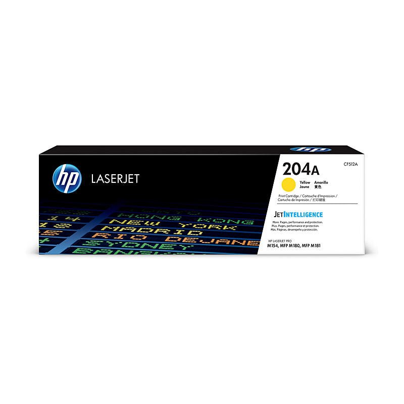 HP 204A Yell Toner CF512A - Cartridge West