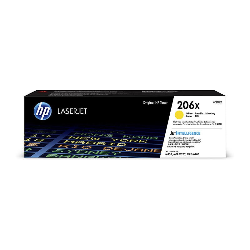 HP 206X Yell Toner W2112X - Cartridge West