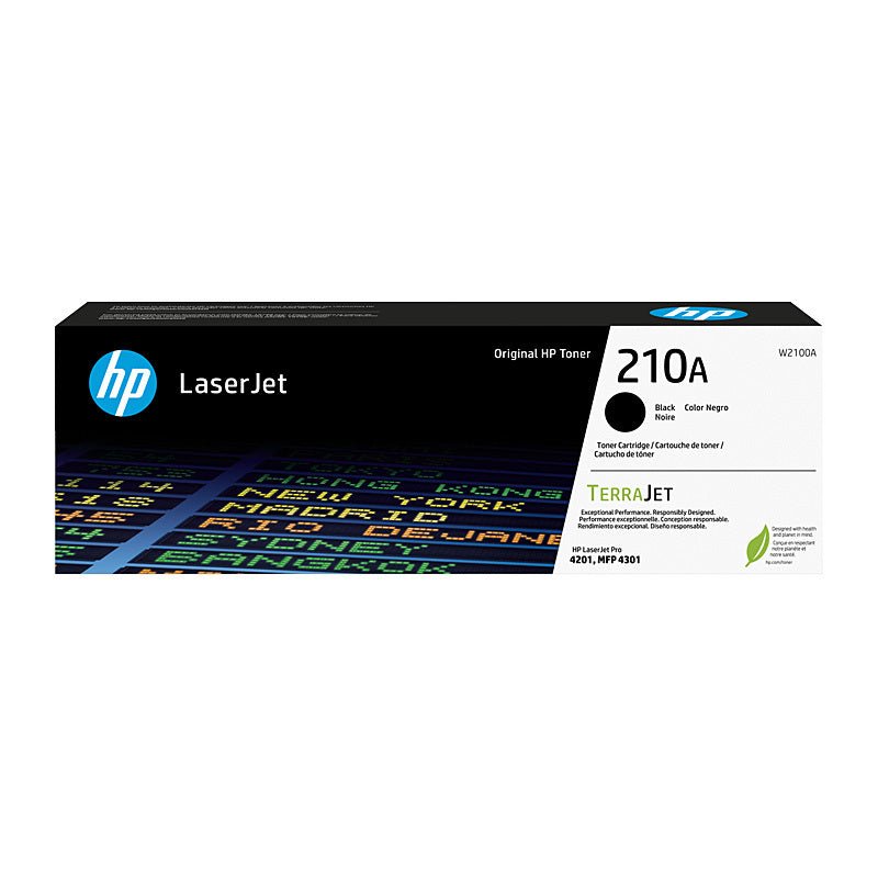 HP 210A Black Toner W2100A - Cartridge West
