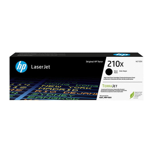 HP 210X Black Toner W2100X - Cartridge West