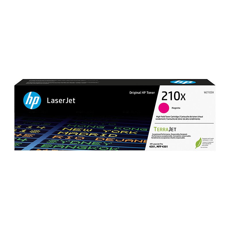 HP 210X Magenta Toner W2103X - Cartridge West