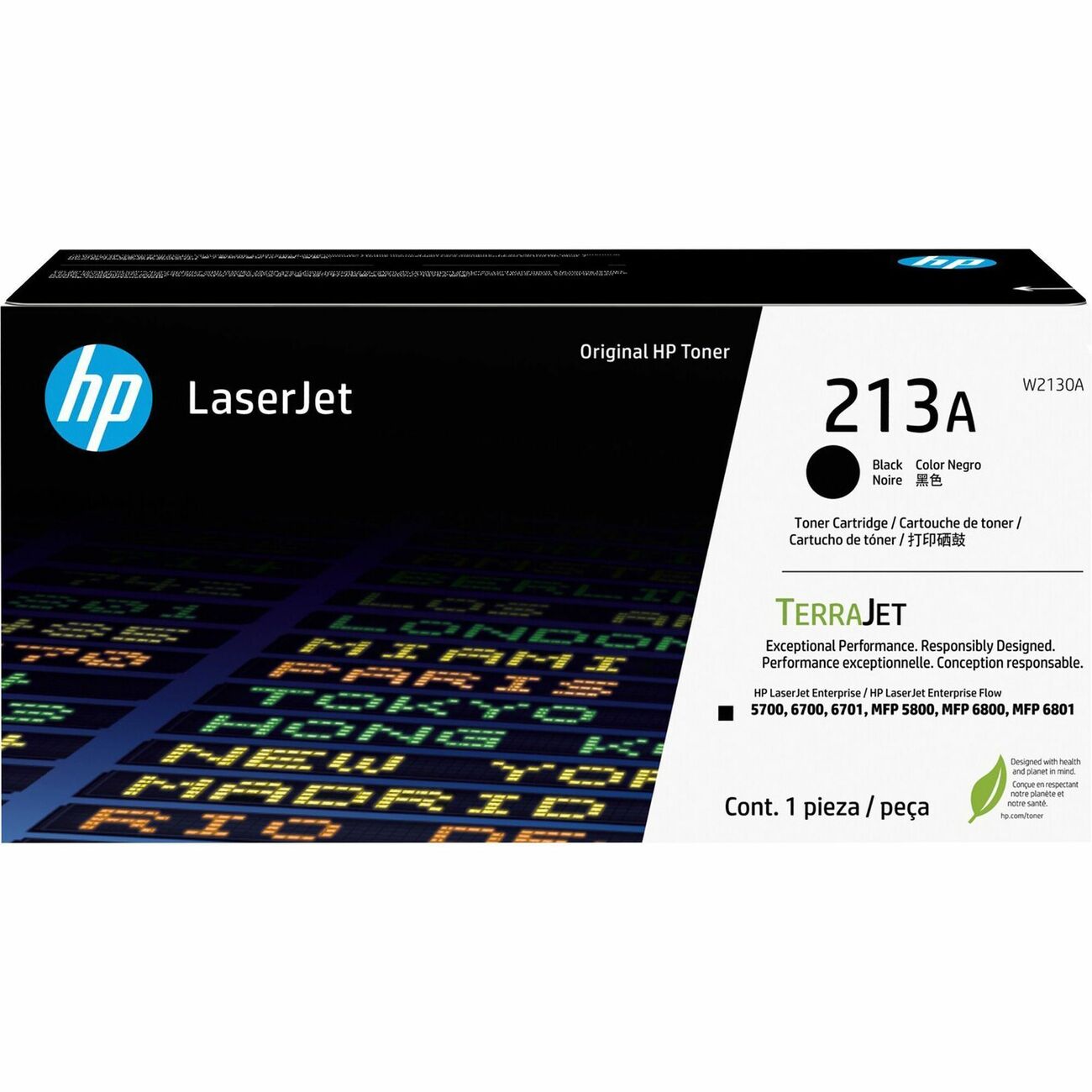 HP 213A Black Toner W2130A - Cartridge West