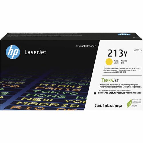 HP 213Y Yellow Toner W2132Y - Cartridge West