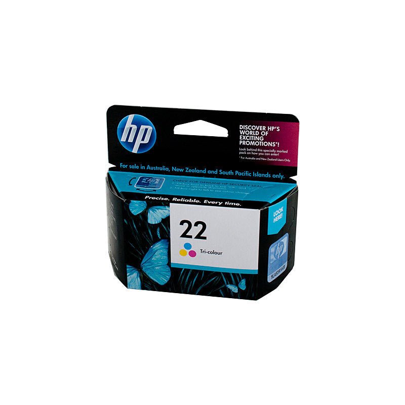 HP 22 Colour Ink Cart C9352AA - Cartridge West