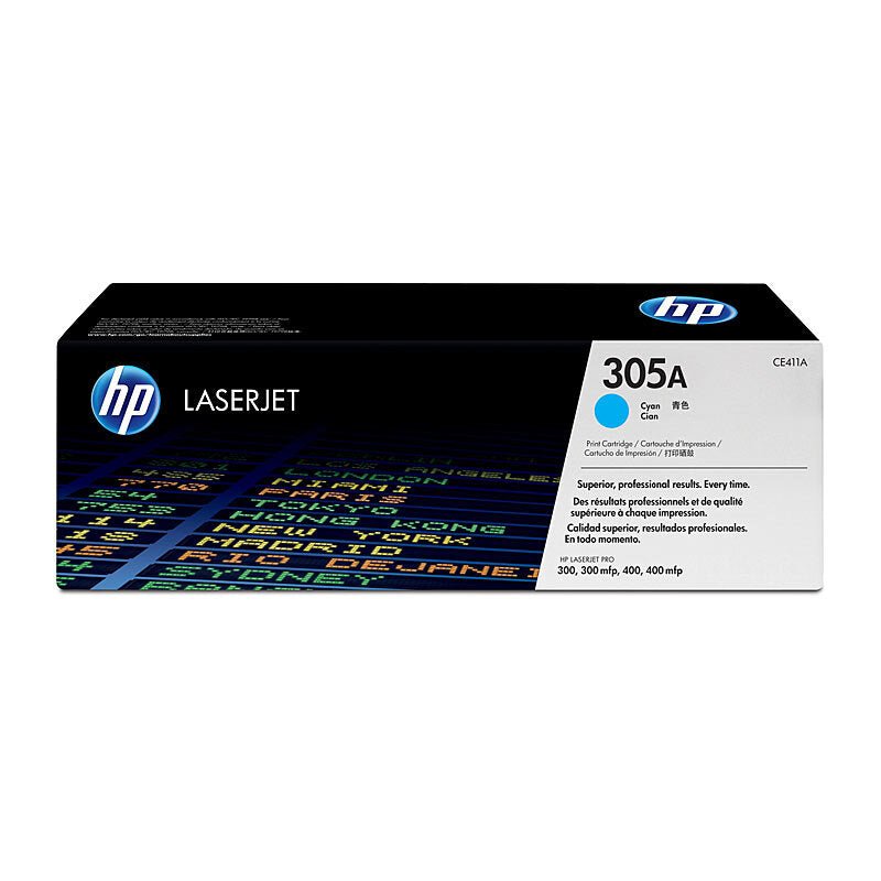 HP 305A Cyan Toner CE411A - Cartridge West