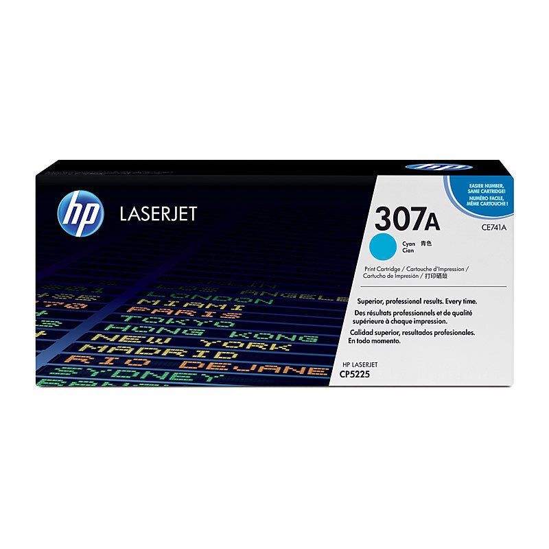 HP 307A Cyan Toner CE741A - Cartridge West
