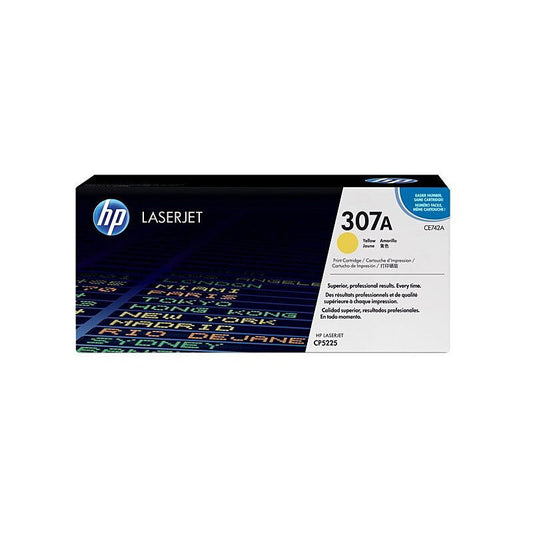 HP 307A Yellow Toner CE742A - Cartridge West