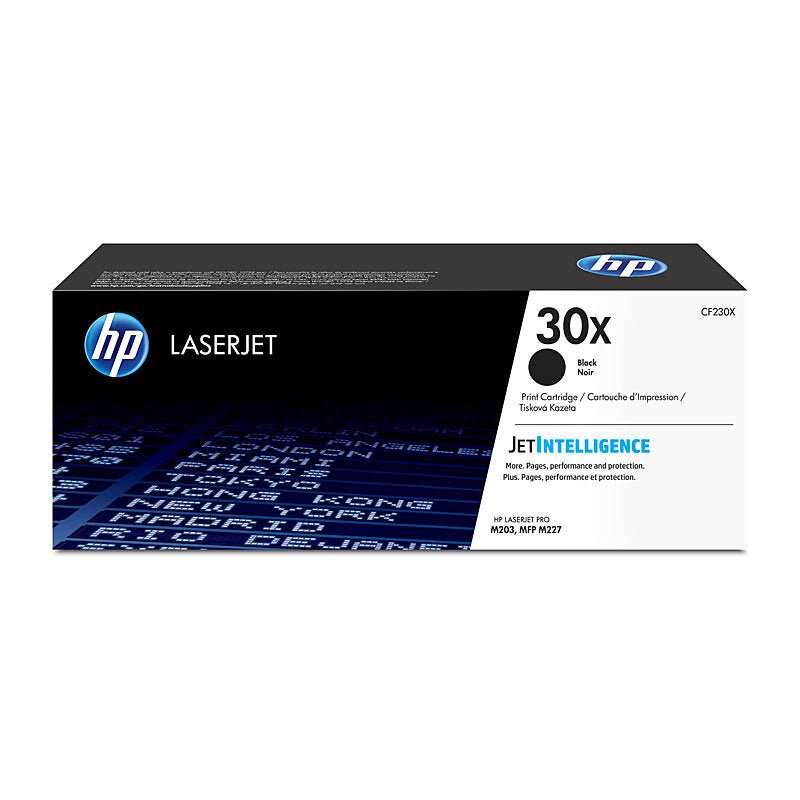 HP 30X Black Toner Cartridge CF230X - High Yield LaserJet Toner - Cartridge West