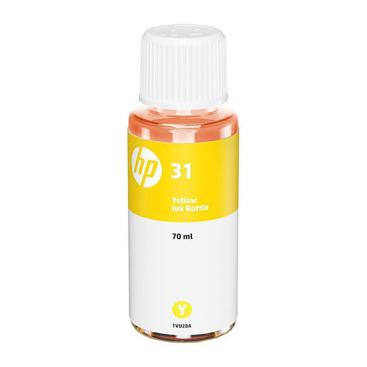 HP 31 Yell Ink Bottle 1VU28AA - Cartridge West