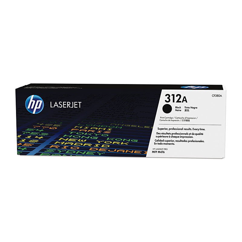HP 312A Black Toner CF380A - Cartridge West