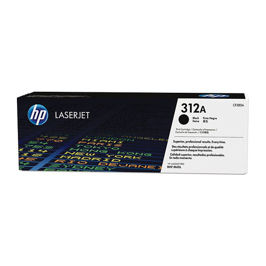 HP 312A Black Toner CF380A - Cartridge West