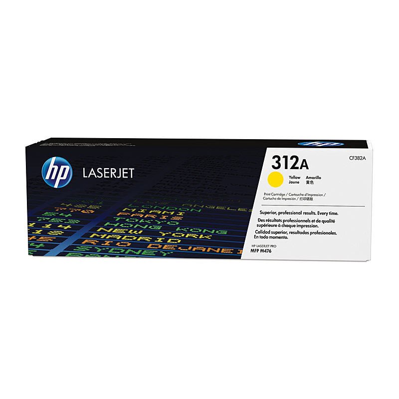 HP 312A Yellow Toner CF382A - Cartridge West