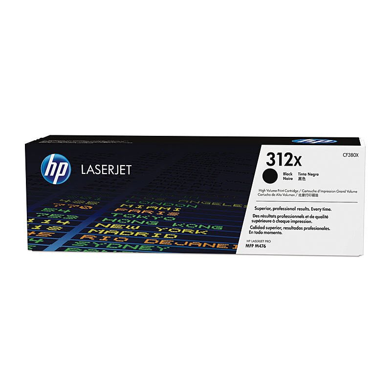 HP 312X Black Toner CF380X - Cartridge West