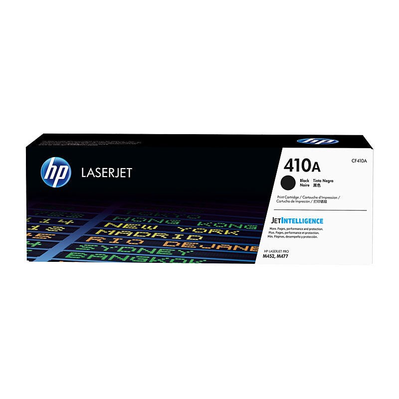 HP 410A Black Toner Cartridge CF410A - Standard Yield Color LaserJet Toner - Cartridge West