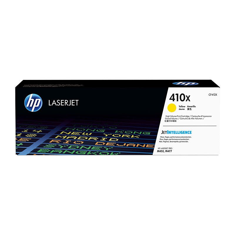 HP 410X Yell Toner CF412X - Cartridge West