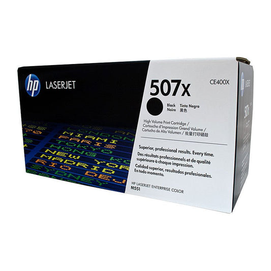 HP 507X Black Toner CE400X - Cartridge West
