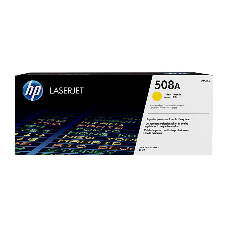 HP 508A Yellow Toner CF362A - Cartridge West