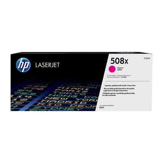 HP 508X Magenta Toner CF363X - Cartridge West