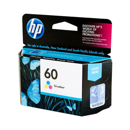 HP 60 Tri Colour Ink CC643WA - Cartridge West