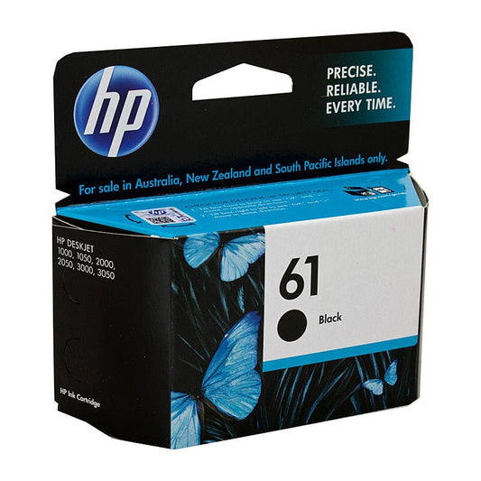 HP 61 Black Ink Cartridge CH561WA - 170 Page Yield Inkjet Ink - Cartridge West