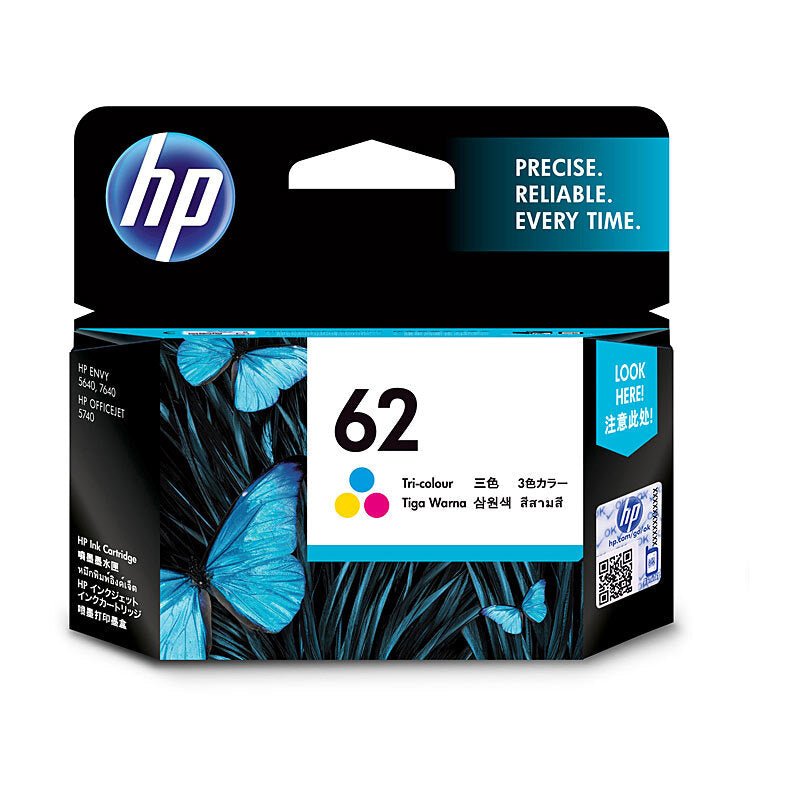 HP 62 Tri Col Ink C2P06AA - Cartridge West