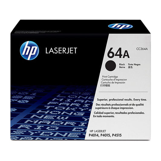 HP 64 Black Toner CC364A - Cartridge West