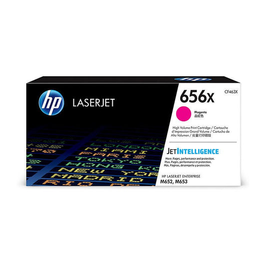 HP 656X Magenta Toner Cartridge CF463X - Colour LaserJet Toner - Cartridge West