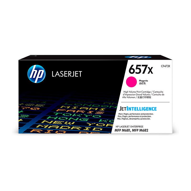 HP 657X Magenta Toner Cartridge CF473X - Colour LaserJet Toner - Cartridge West