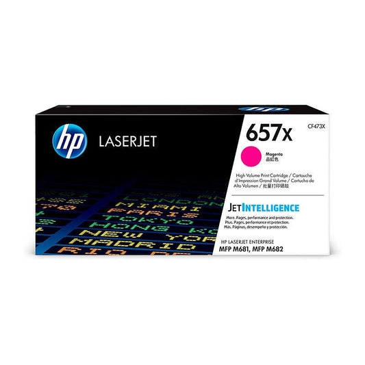 HP 657X Magenta Toner Cartridge CF473X - Colour LaserJet Toner - Cartridge West