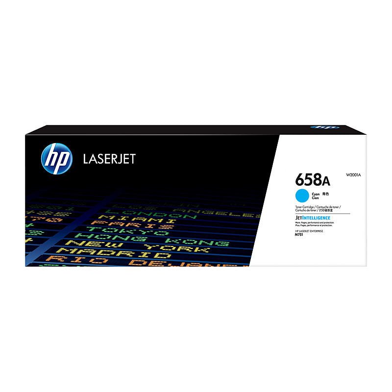 HP 658A Cyan Toner W2001A - Cartridge West